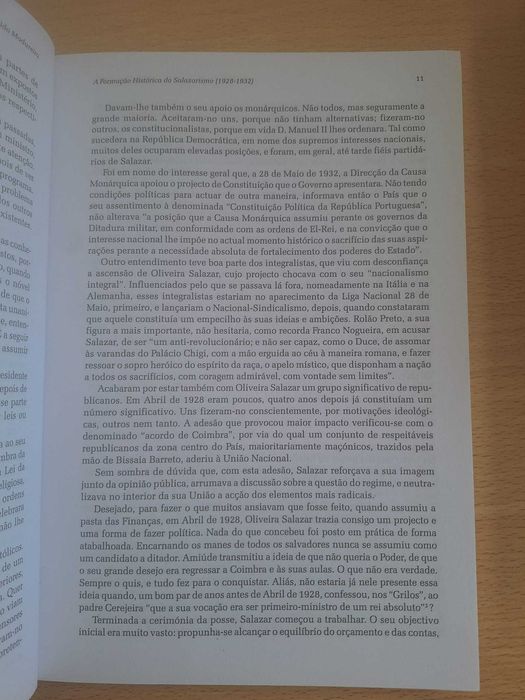 A Formação Histórica do Salazarismo - Arnaldo Madureira
