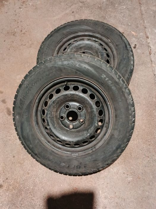 Автошини 215 65 16 зимові на дисках VW T5 5/120 ЦО 65.1