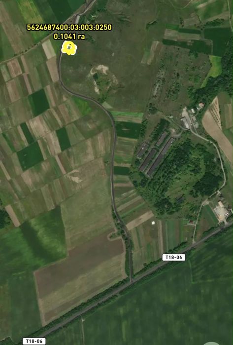 Ділянка під будівництво в  с. Обарів