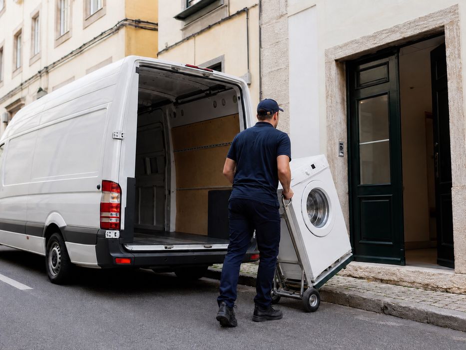 Entrega compras OLX, IKEA, LEROY MERLIN, Sofás, camas, colchões, frigoríficos, máquinas de lavar, TVs, mesas, cadeiras, armários, cómodas e bicicletas