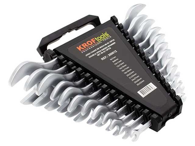 Jogo Chaves Bocas 6-32mm 12 Peças | Kroftools 200012