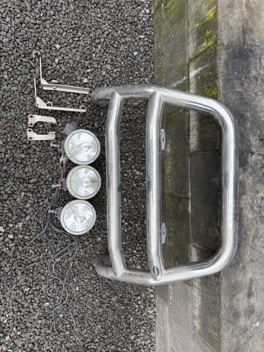 Кенгурятник, дуги на бампер, додаткове освітлення, LED балка