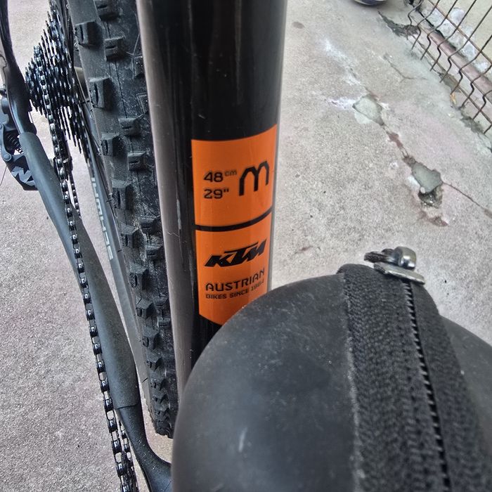 Bicicleta ktm carbono