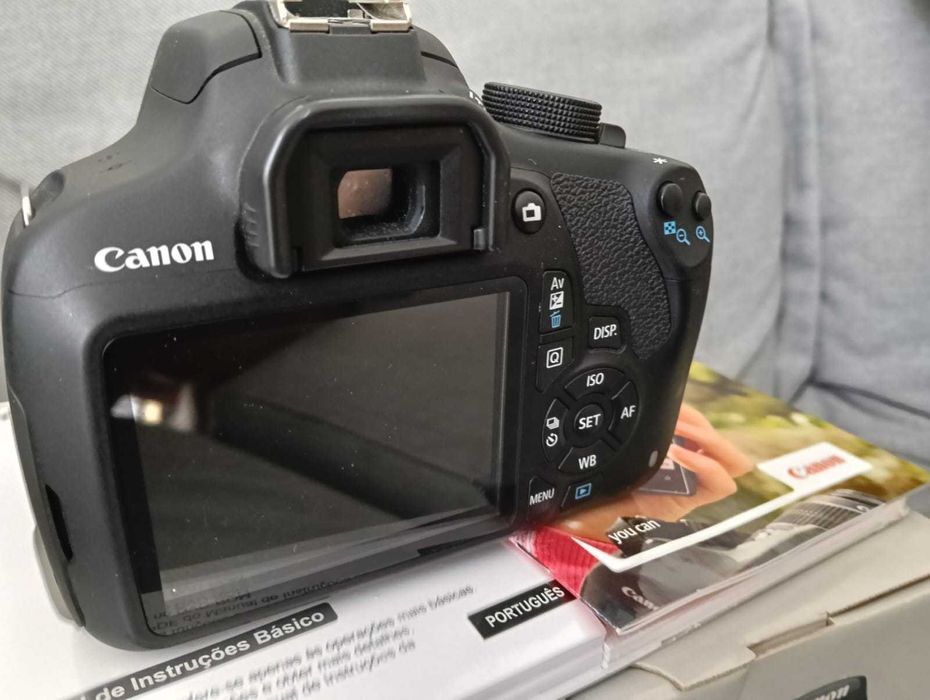 Câmera Fotográfica Canon EOS 1200D excelente condição