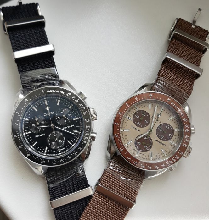 Zegarek Cadisen Speedmaster,Moonswatch, Nowy