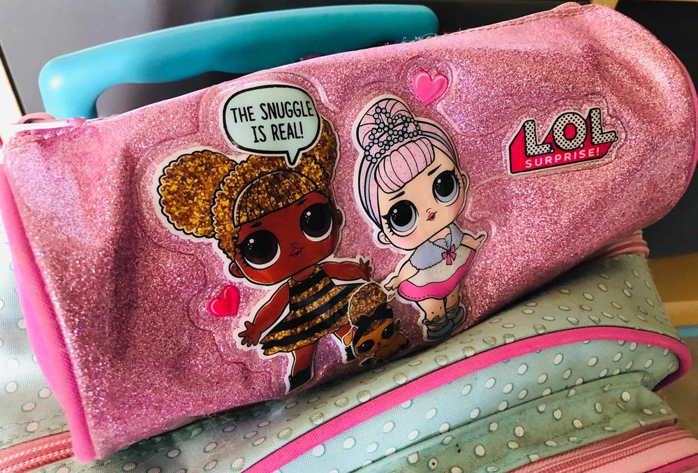 Conjunto Mochila Trolley LOL Surprise