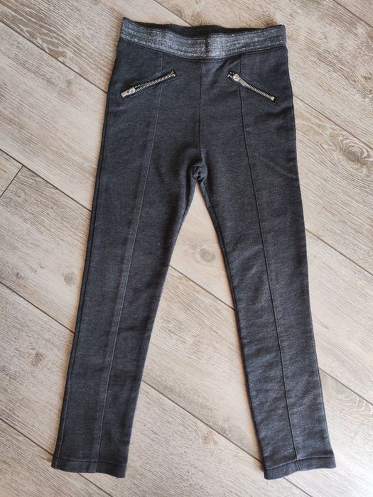 Leginsy tregginsy spodnie rurki 116