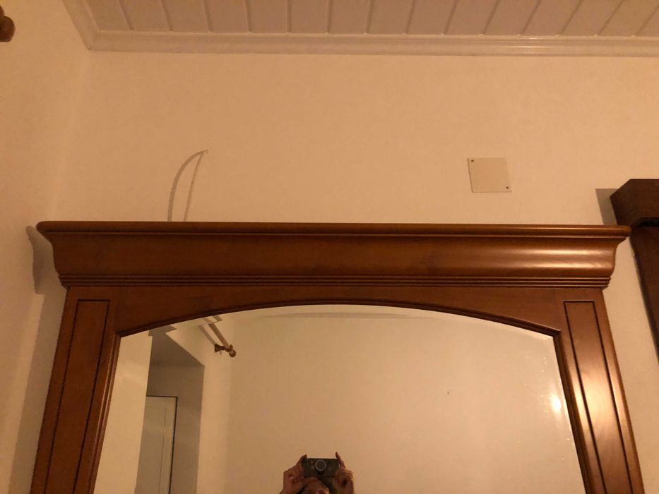 mobília de quarto de casal em cerejeira maciça estado novo