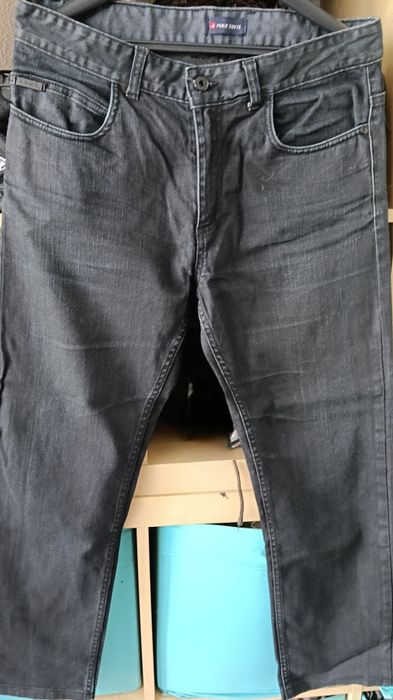 Calças ganga preta Mike Davis