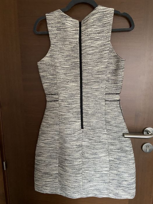 Vestido curto de algodão e viscose nº 36