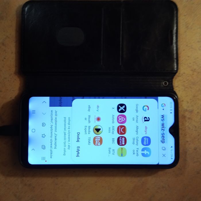 Samsung A 20e smartfon używany, mała wada wyświetlacza