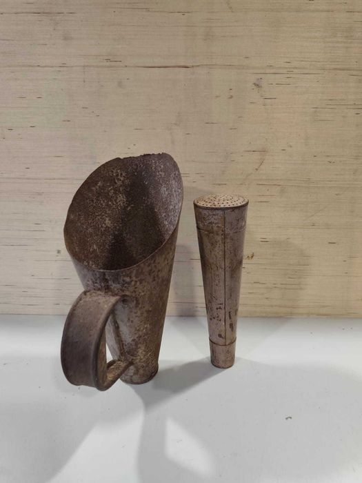 Medidor de cereais e Enxofradeira