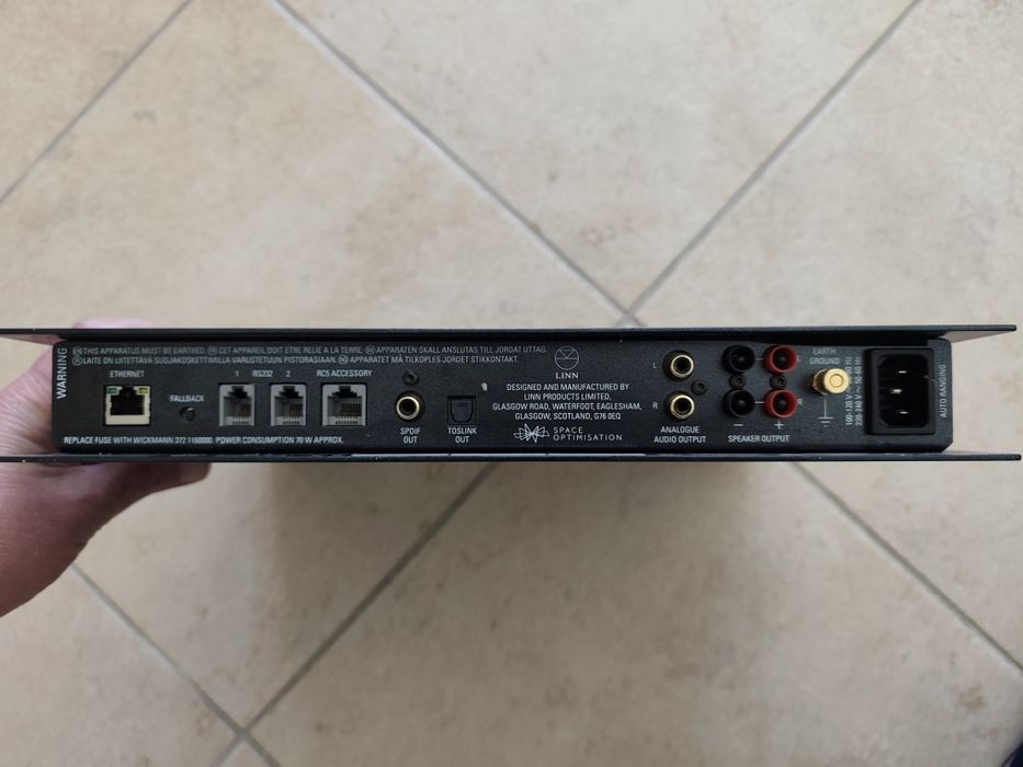 “Linn Sneaky Music DS – Streamer + DAC + Amplificador Hi-Fi