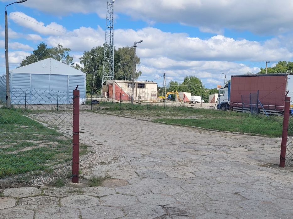 Wynajmę działkę plac utwardzony 8000 m2