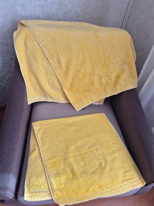 Новые банные полотенца