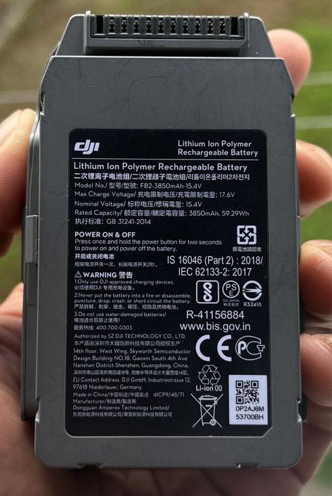 Bateria drone DJI Mavic 2 (para reparação)