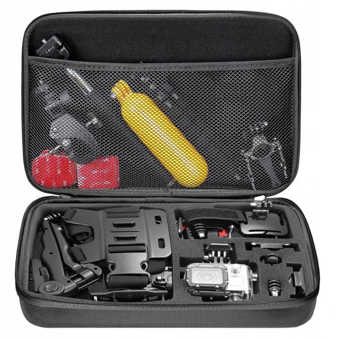 zestaw 60w1 akcesoria do gopro hero 12 11 10 9 8 7 6 5 black