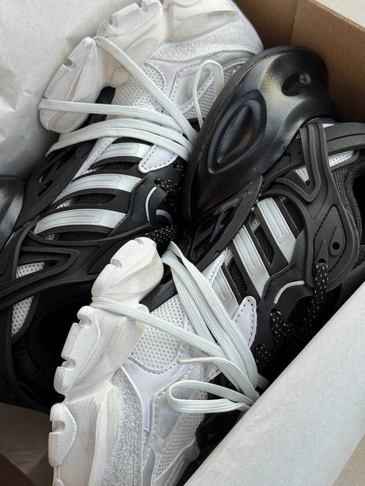 Кросівки Adidas Vento XLG Deluxe Black White / кроси Адідас Венто