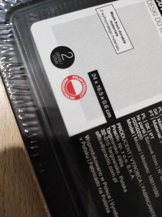 Deseczki do krojenia- 2szt.