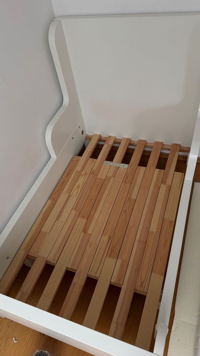 Rozsuwane łóżko Ikea BUSUNGE
