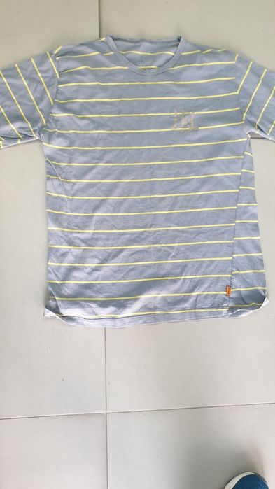T-shirt męski z bawełny
