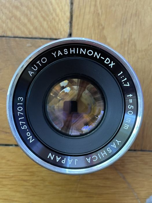 Obiektyw auto yashinon-dx 50mm f1.7, yashica japan