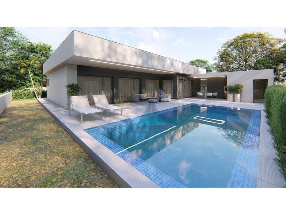 Moradia isolada térrea com piscina Quinta da Marquesa