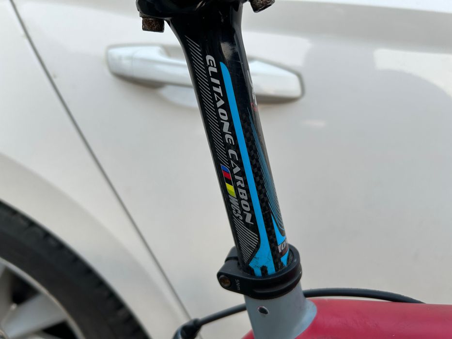 Rower szosowy kolarzówka gravel Genesis Carbon tiagra