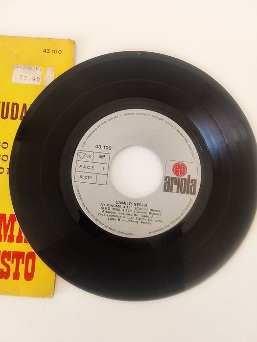 Camillo Sesto Ayúdame Vinyl