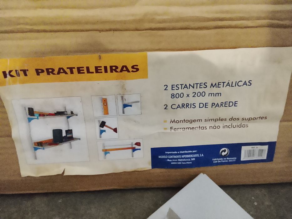 Kit prateleiras novo