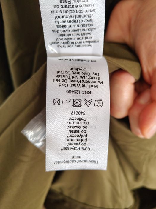 Plasz damski zielony ciemny 48 4XL Bonprix