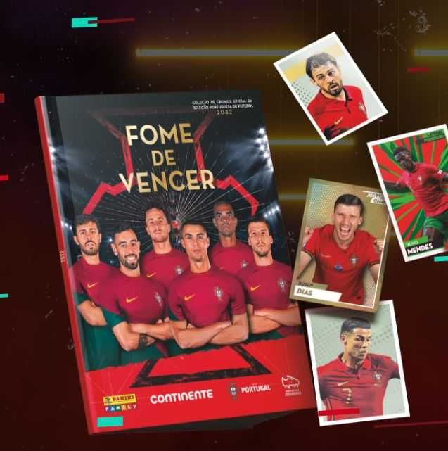 Fome de Vencer Cromos Portugal Mundial 2022