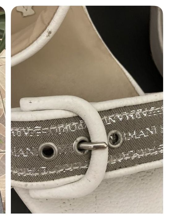 Emporio Armani босоножки танкетка каблук