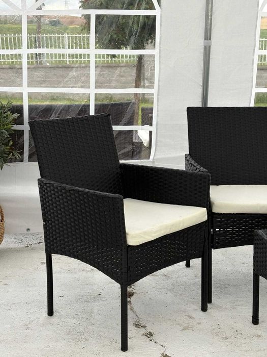 Conjunto de jardim com sofá, cadeiras e mesa / Novo / Frete grátis / Pagamento na entrega