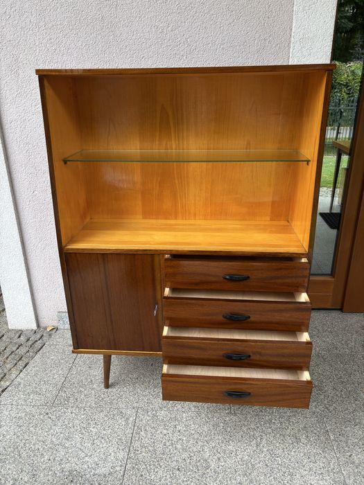 Swietny Stan! Designerska Witrynka Lata 70te XXw Design PRL