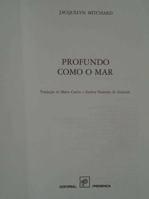 Jacquelyn Mitchard - Vários Livros