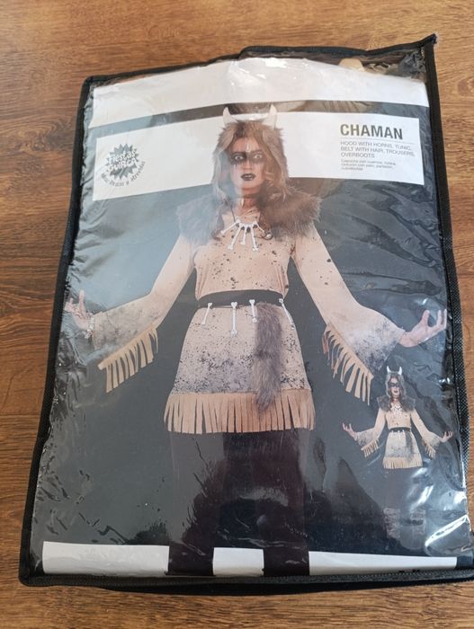 Przebranie kostium Szamanka, wiedźma L