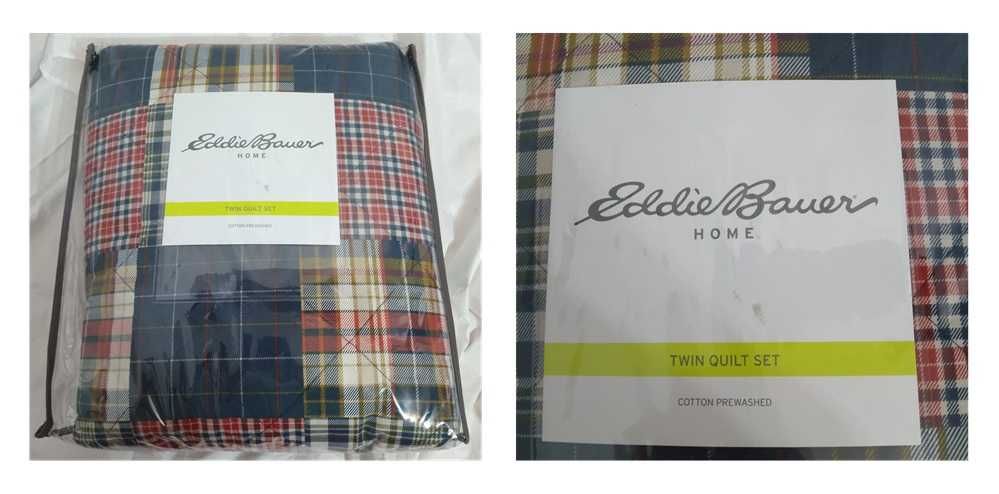 Eddie Bauer Conjunto edredão e 1 fronha