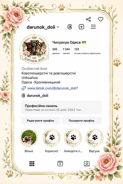 Міні дівчинка,  лілова