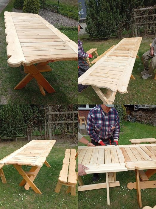 meble ogrodowe, PRZECENA tarasowe solidne stan bdb