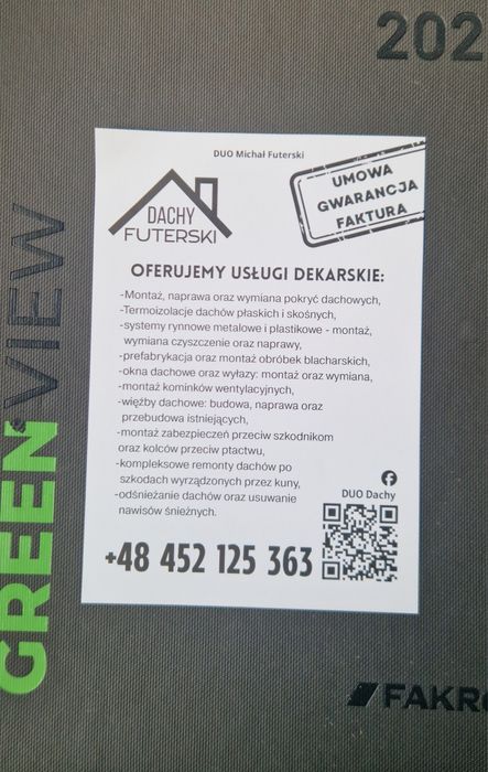 Dekarz-blacharz-cieśla