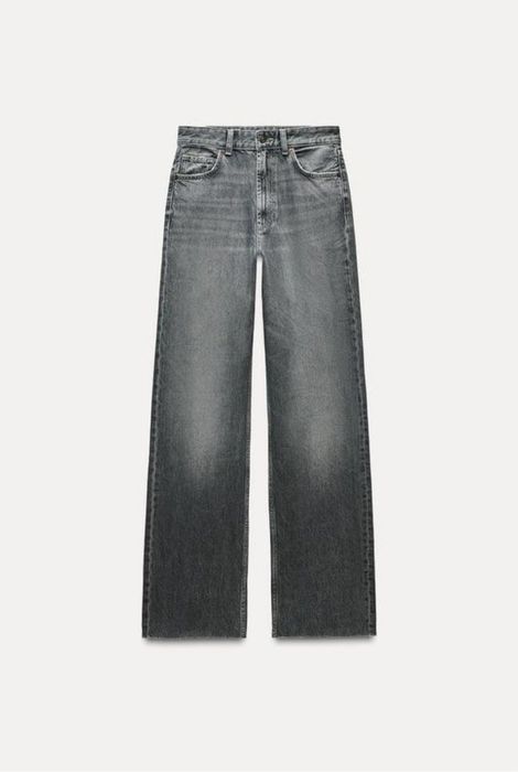 Джинси  Zara модель wide leg з високою нова колекція в упаковці з бірк