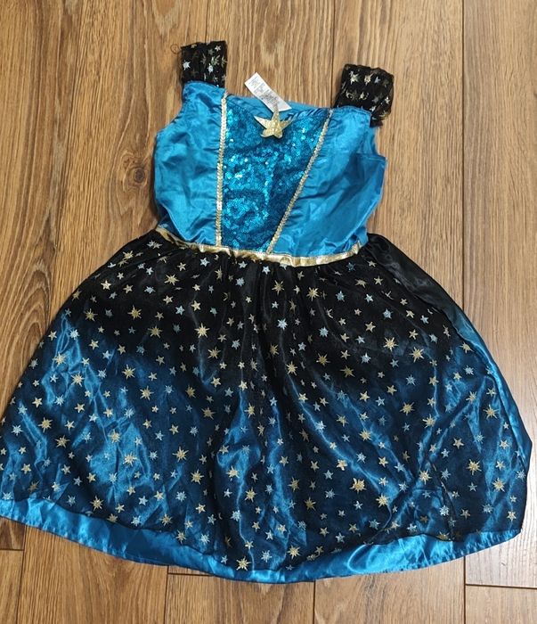 Kostium bal przebierańców czarownica 5-6 lat