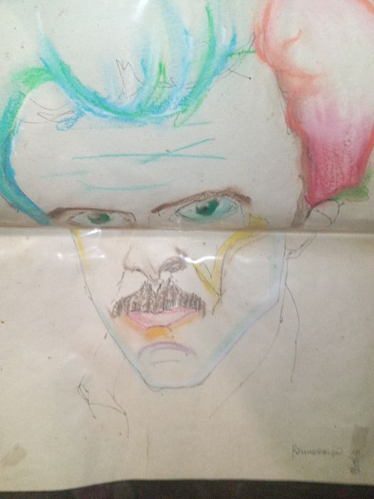 Dois desenhos assinados