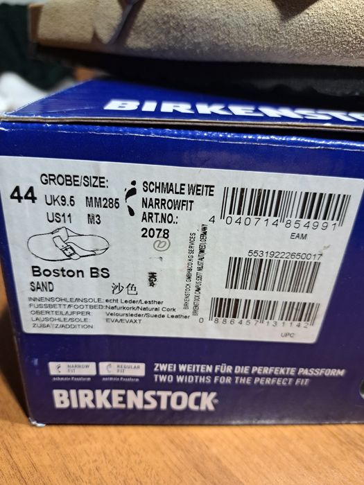 Birkenstock Boston BS Sand