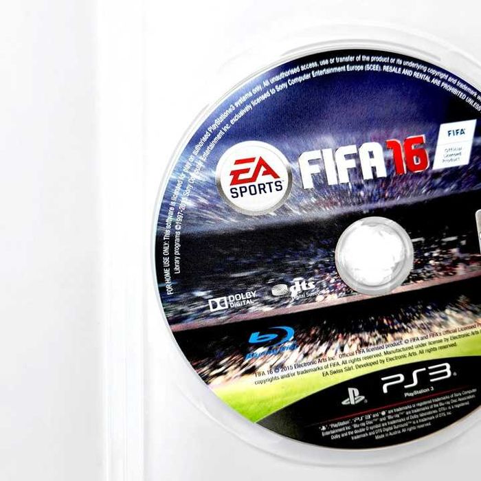Fifa 16 PL Polska Wersja Ps3 2016 Pudełkowa Polska Okładka