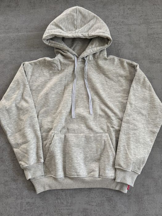 Костюм supreme чорний/сірий супрім костюм суприм