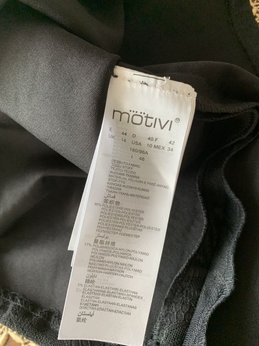 Sukienka elegancka biało- czarna ( MIDI ) NOWA