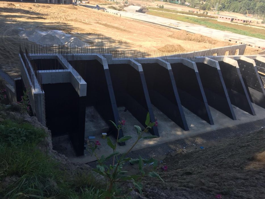 Бетонні роботи,підпірні стіни,фундаменти