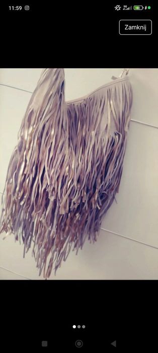 Torebka z frędzlami